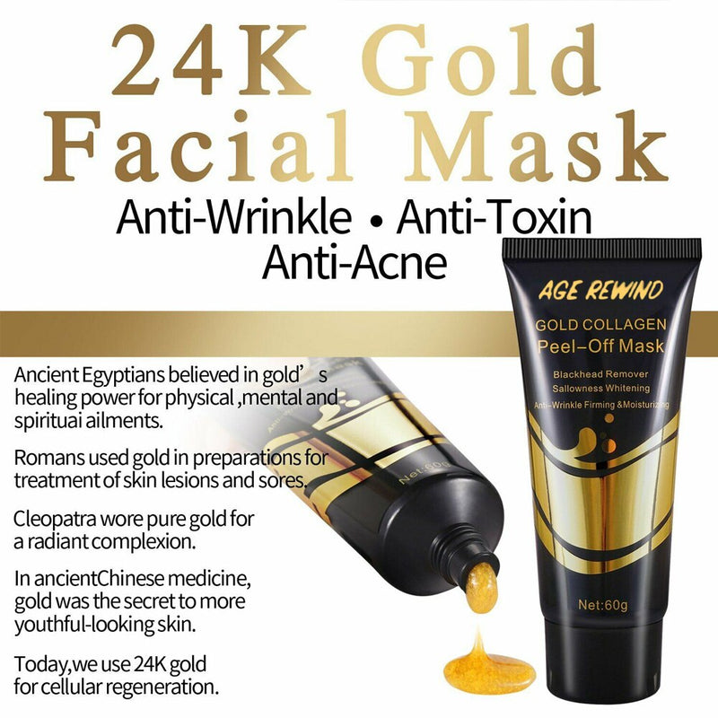 24K Gold Collagen Face Mask