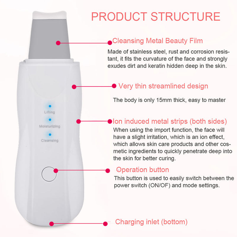 Ultrasonic Skin Scrubber