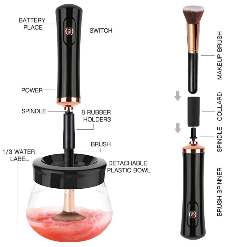 Electric Makeup Brush Cleaner